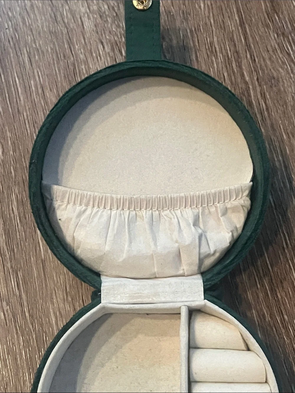 Primark Black Label on Cream Fabric